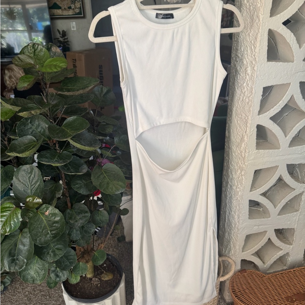 Casual White Dress